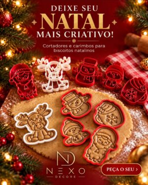 CORTADOR DE BISCOITO NATAL